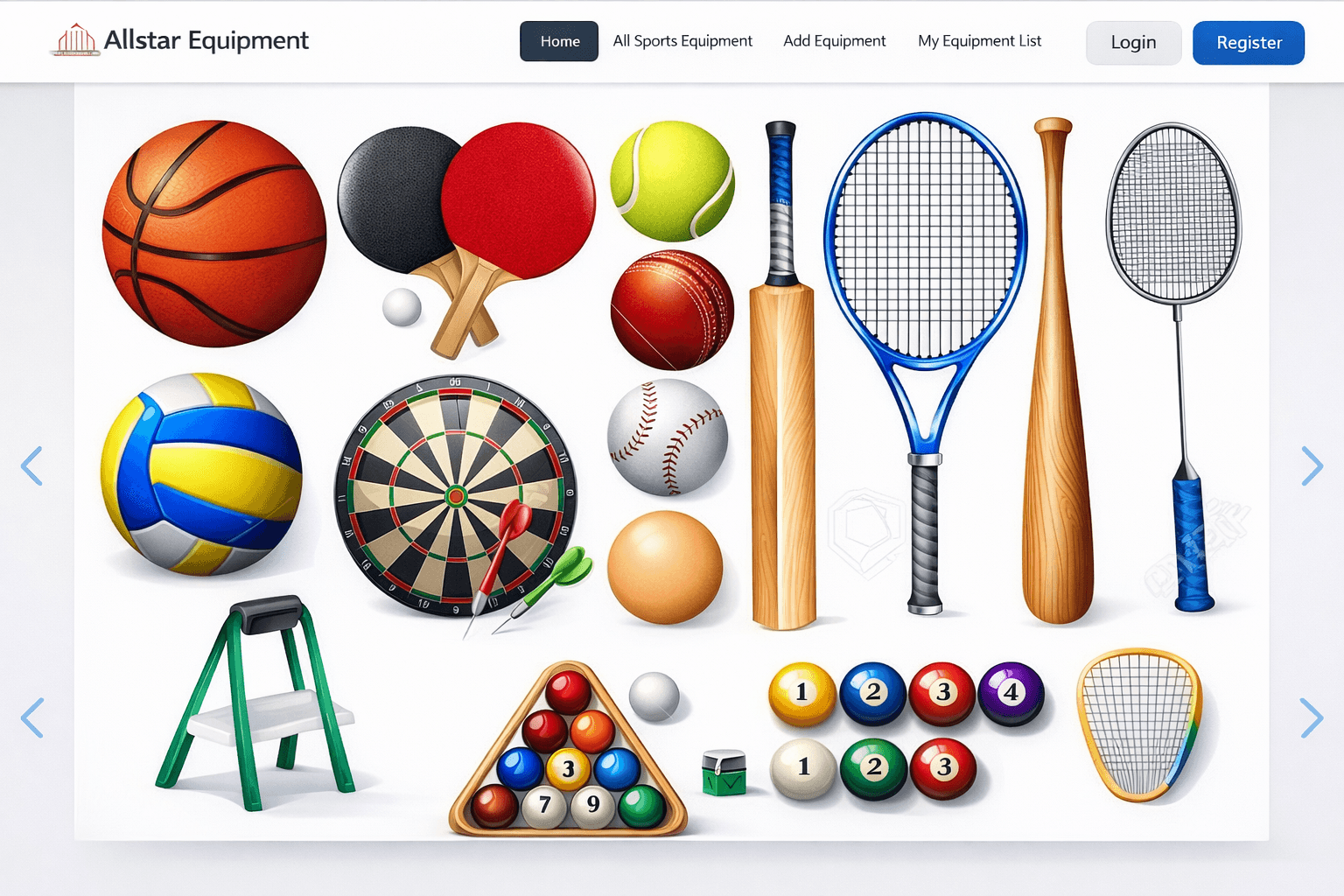 AllStar Equipment Store
